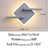 Minimalist Wall Decoration Lamp LED Lighting & Lamps wall light fixtures Grey square  