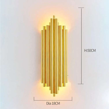 Modern Light Luxury Crystal Gold Wall Lamps wall light fixtures Julia M Home & Kitchen wall lamp16 China Warm light
