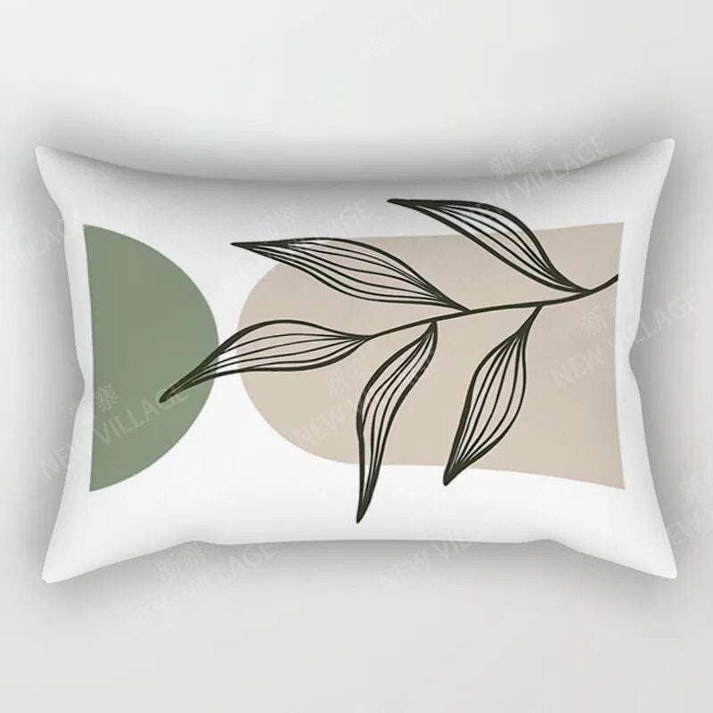 Nordic Boho Geometric Plush Pillow Cover throw pillow covers Julia M Home & Kitchen   