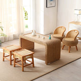 Rattan Living Room Table and Chair Combination Deck Kung Fu Tea Table - Julia M LifeStyles