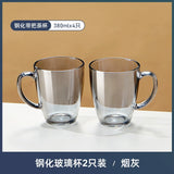 Julia M Lifestyles Drop-Resistant Tempered Glass Mug 380ml - Julia M LifeStyles