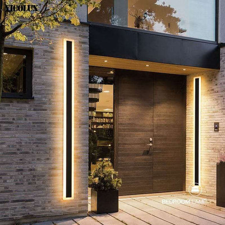 Outdoor Waterproof Modern LED Wall Lights wall light fixtures Julia M Home & Kitchen   