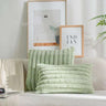 Plush Home Pillow Cover throw pillow covers Julia M Home & Kitchen Green 45X45cm 
