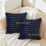 Plush Home Pillow Cover throw pillow covers Julia M Home & Kitchen Black 45X45cm 
