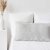 Pure Linen Double Long Pillowcase hugging pillows Julia M Home & Kitchen   