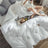 Luxury Bamboo Quilt - All-Season Comfort and Style super warm lamb quilt winter blanket Julia M Home & Kitchen White 150x200 A 