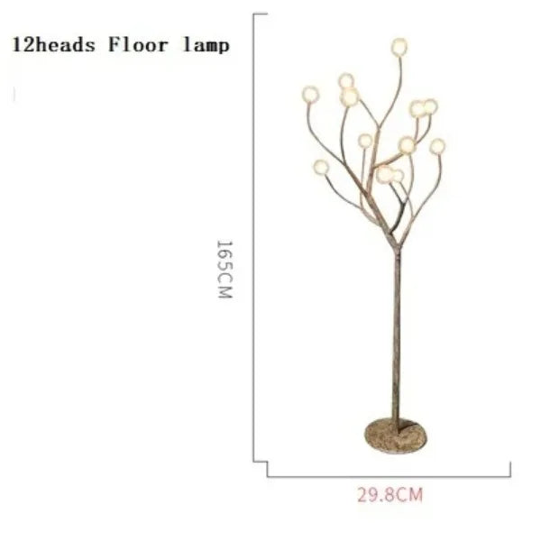 Nordic LED Tree Branch Chandelier 🌿 Chandeliers Julia M Home & Kitchen 12 head Floor lamp Warm light 