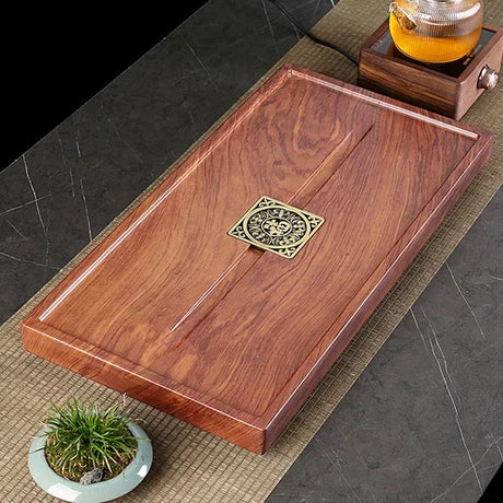 Luxury Solid Wood Gongfu Tea Tray 🌿 lotus tea tray Julia M Home & Kitchen 65x33x5cm 2  