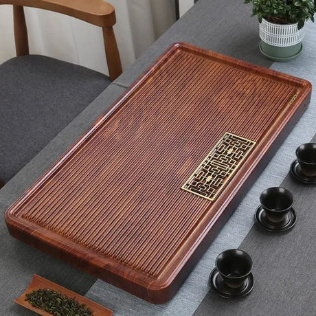 Luxury Solid Wood Gongfu Tea Tray 🌿 lotus tea tray Julia M Home & Kitchen 70x38x5cm 1  