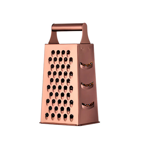 Stainless Steel Multi-Functional Vegetable Cutter Grater grater Julia M Home & Kitchen Rosegold  