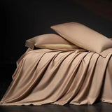 Luxury 100% Egyptian Cotton Reversible Duvet Cover Set in Silver & Purple - Julia M LifeStyles