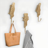 Retro Guitar Head-shaped Hooks 3PCS/Set Retro Guitar Heads Hooks Set Julia M Home & Kitchen   