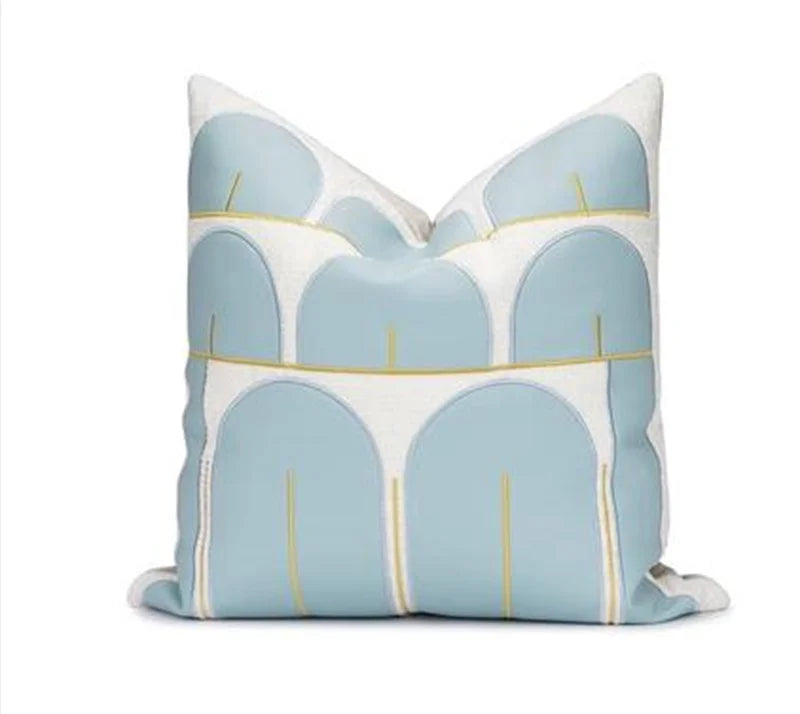 Luxury Italian Jacquard Pillow Covers pillowcase sofa cushion covers Julia M Home & Kitchen 45x45cm 1  