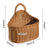 Woven Hanging Storage Basket & Flower Plant Pot 🌿 hanging baskets Julia M Home & Kitchen Storage basket S6  
