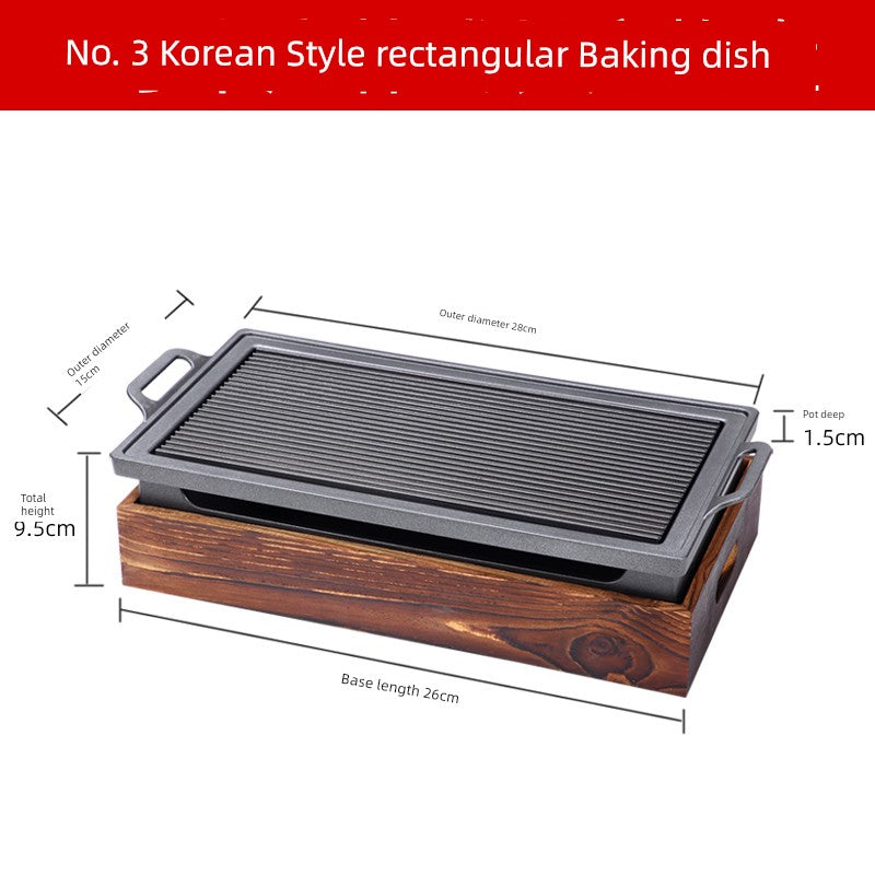 Aluminum Alloy Korean Style Restaurant Charcoal Insulated Barbecue Grill - Julia M LifeStyles