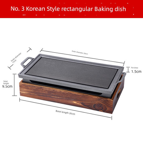 Aluminum Alloy Korean Style Restaurant Charcoal Insulated Barbecue Grill - Julia M LifeStyles