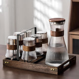 Glass Cup Set: Creative Heat-resistant Water Glass - Luxe Elegance Glass Cup Set Julia M LifeStyles   