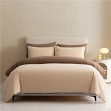 Reversible Brushed Cotton Duvet Cover Set with Pillowcases in Multiple Sizes