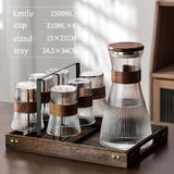 Glass Cup Set: Creative Heat-resistant Water Glass - Luxe Elegance Glass Cup Set Julia M LifeStyles   