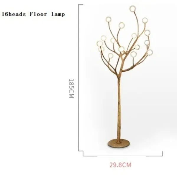 Nordic LED Tree Branch Chandelier 🌿 Chandeliers Julia M Home & Kitchen 16 head Floor lamp Warm light 