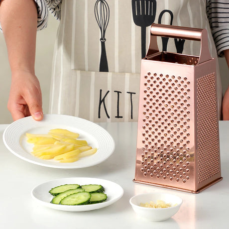 Stainless Steel Multi-Functional Vegetable Cutter Grater grater Julia M Home & Kitchen   