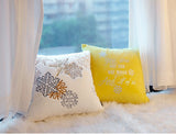 Pine Snow White Plush Sofa Bed Cushion - Julia M LifeStyles