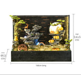 Double-Sided Rockery Water Curtain Wall for Fengshui Home Decor - Julia M LifeStyles