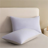 Reversible Brushed Cotton Duvet Cover Set with Pillowcases in Multiple Sizes