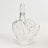 Middle Finger Shaped Sealed Glass Wine Bottle Whisky Decanter Wine Glass Decanter Whiskey Container Dispenser For Beverage Glass Wine Bottle Whisky Decanter Julia M LifeStyles A  