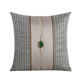 Luxury Italian Jacquard Pillow Covers pillowcase sofa cushion covers Julia M Home & Kitchen 45x45cm 30  