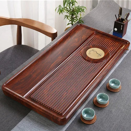 Luxury Solid Wood Gongfu Tea Tray 🌿 lotus tea tray Julia M Home & Kitchen 76x40x5cm 1  