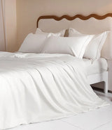 Luxury 1000TC Egyptian Cotton Duvet Cover Set with Silver Embroidery - Julia M LifeStyles