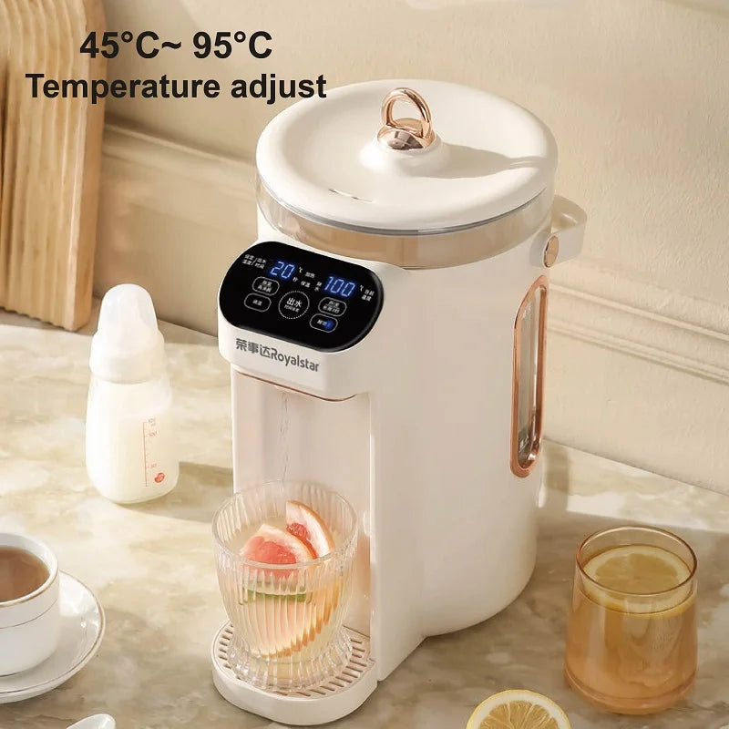 Smart G28A 4L Electric Kettle with 6 Gear Temperature Adjust and Split Water Dispenser smart electric kettle Julia M LifeStyles   