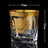 Medusa Gold Portrait Crystal Whiskey Cup Crystal Whiskey Cup Medusa Gold Julia M LifeStyles Cup 22 300ml 