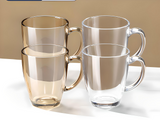 Julia M Lifestyles Drop-Resistant Tempered Glass Mug 380ml