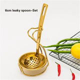 Gold Plated Stainless Steel Hot Pot Ladle & Soup Spoon - Julia M LifeStyles