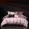 Luxury 100% Egyptian Cotton Reversible Duvet Cover Set in Silver & Purple - Julia M LifeStyles