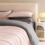 Reversible Brushed Cotton Duvet Cover Set with Pillowcases in Multiple Sizes