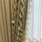 Chenille Embroidered Curtain Luxury Minimalist chenille embroidered curtain Julia M Home & Kitchen B-1pcs W200cm H200cm Pull pleated