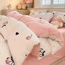 Aesthetic Floral Bedding Set - Twin to Queen Duvet Cover with Pillowcases - Julia M LifeStyles