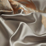 Silk - Like Satin 7 - Piece Duvet Cover Set with Double Stitching & Pillowcases - Julia M LifeStyles