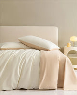 Reversible Brushed Cotton Duvet Cover Set with Pillowcases in Multiple Sizes - Julia M LifeStyles