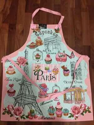 Sleeveless apron Linen Julia M Home & Kitchen StyleH  