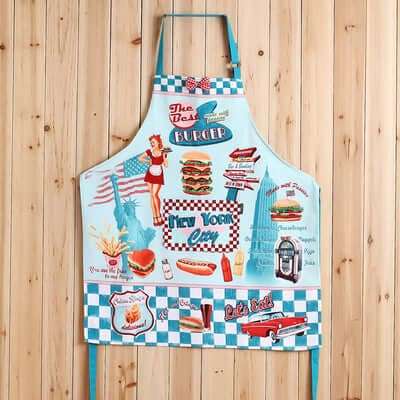 Sleeveless apron Linen Julia M Home & Kitchen StyleG  
