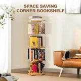 Spinning Square Kids Bookshelf revolving book storage Julia M Home & Kitchen   
