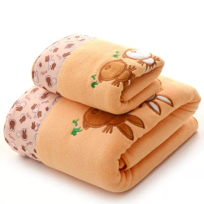 Bath Towel Towel Set Adult Female Chest Wrap plus Size Thickening Is Stronger than Pure Cotton Soft Kids Absorbent Cute Cartoon Korean - Julia M LifeStyles