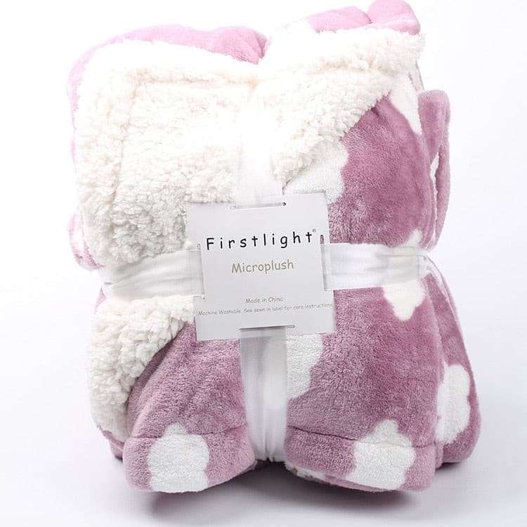 Weighted Flannel Fleece Blanket blankets Julia M Home & Kitchen cloud 150x200cm 