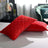Winter Bliss Velvet Pillowcase flannel pillow covers Julia M Home & Kitchen Red 1Pcs 48x74cm 