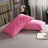 Winter Bliss Velvet Pillowcase flannel pillow covers Julia M Home & Kitchen Pink 1Pcs 48x74cm 
