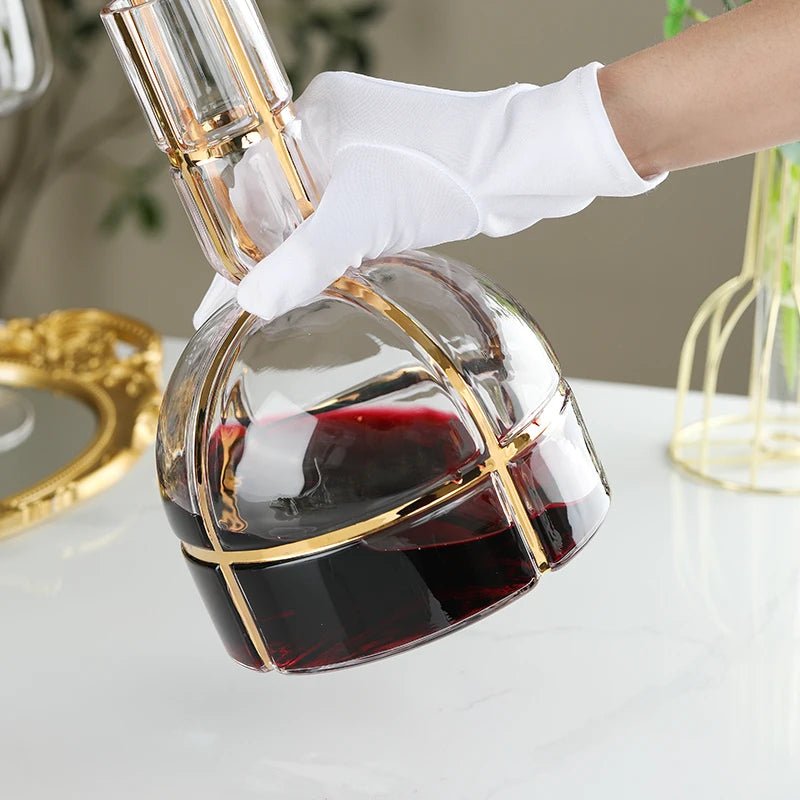 A Lovesick Decanter Elegance lead - Free Crystal Clear Glass Red Wine Decanter Juice Container Wine Decanters - Julia M LifeStyles